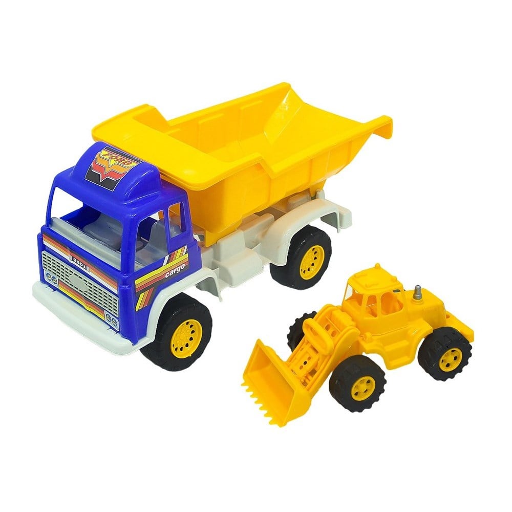İnşaat Kamyonum ve Mini Buldozer 0097