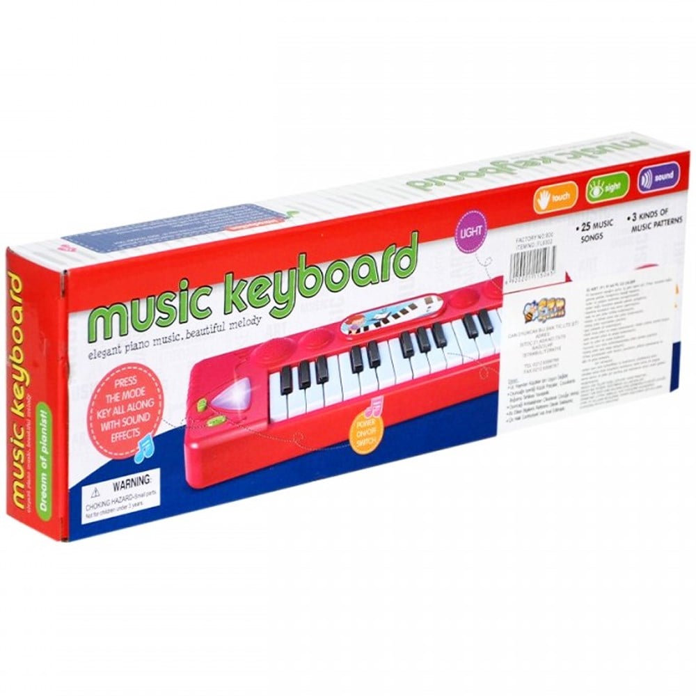 Işıklı Pilli Piano 25 Tuşlu 32 Cm FL9301