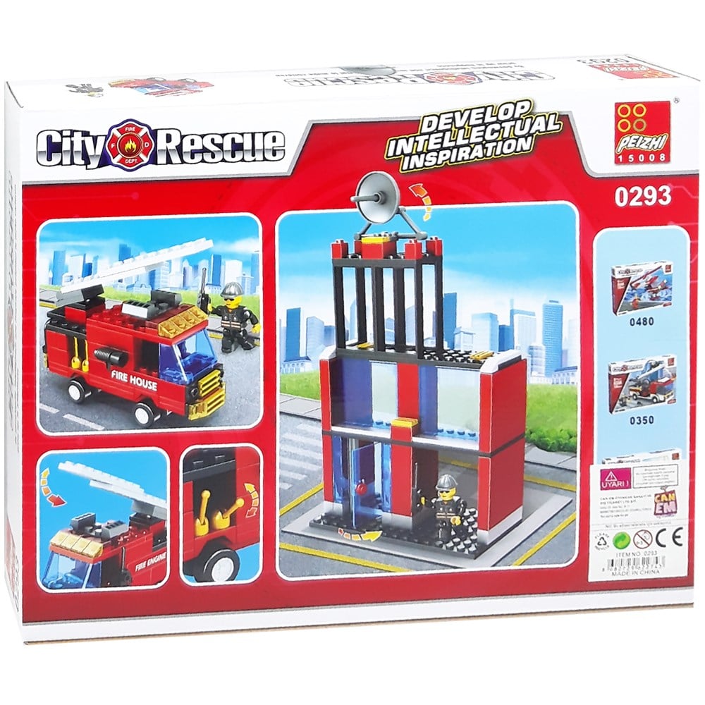 İtfaiye Timi Blok Seti 245 Parça 6+ 0293