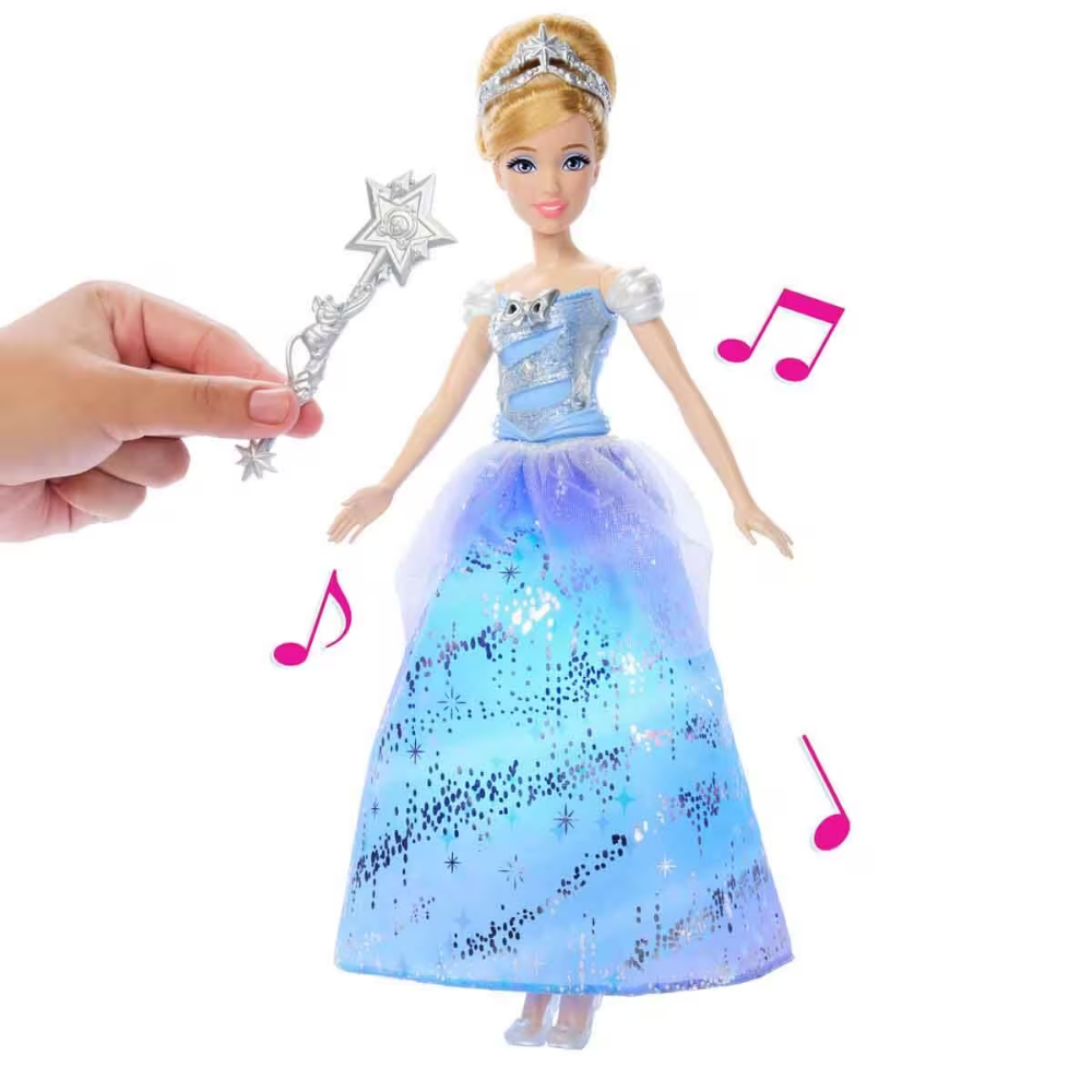 JBF94 DISNEY PRENSESI ISIKLI BALO ELBISELI CINDERELLA