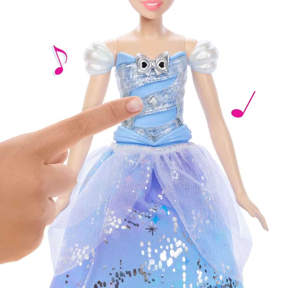 JBF94 DISNEY PRENSESI ISIKLI BALO ELBISELI CINDERELLA