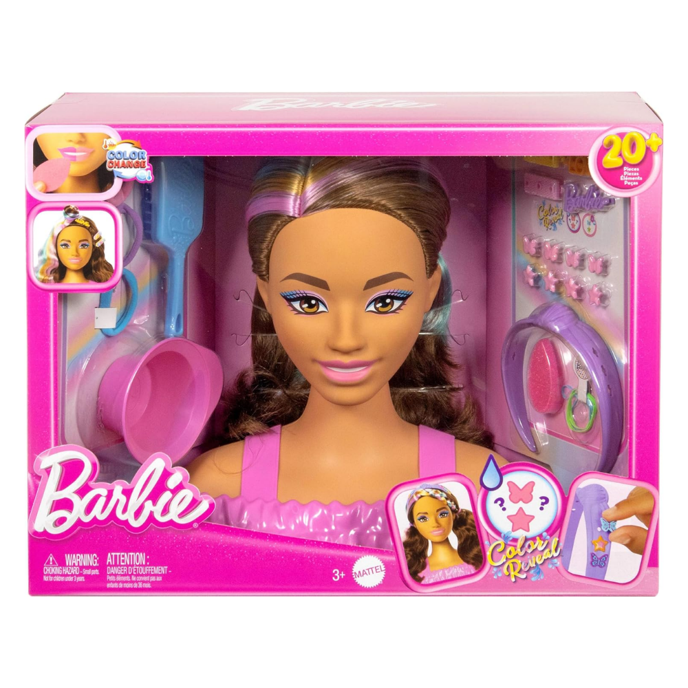 JFG82 BARBIE SAC TASARIMI BUSTU - KAHVERENGI SACLI
