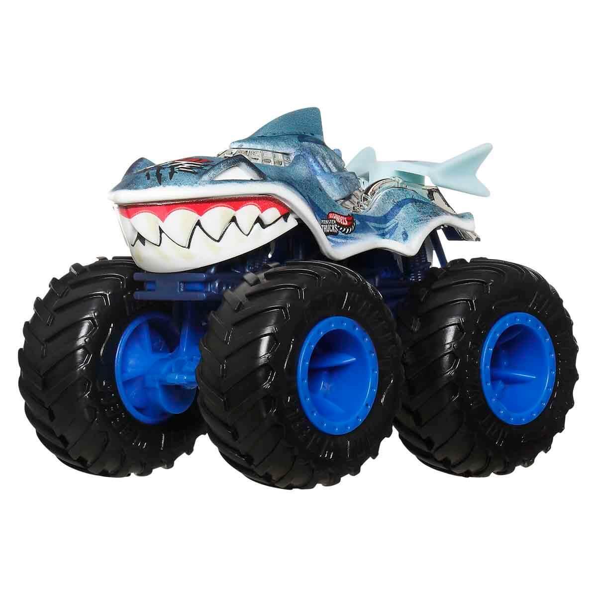 JGD68 HOT WHEELS MONSTER TRUCKS SHARKS & DINOS COKLU ARABALAR