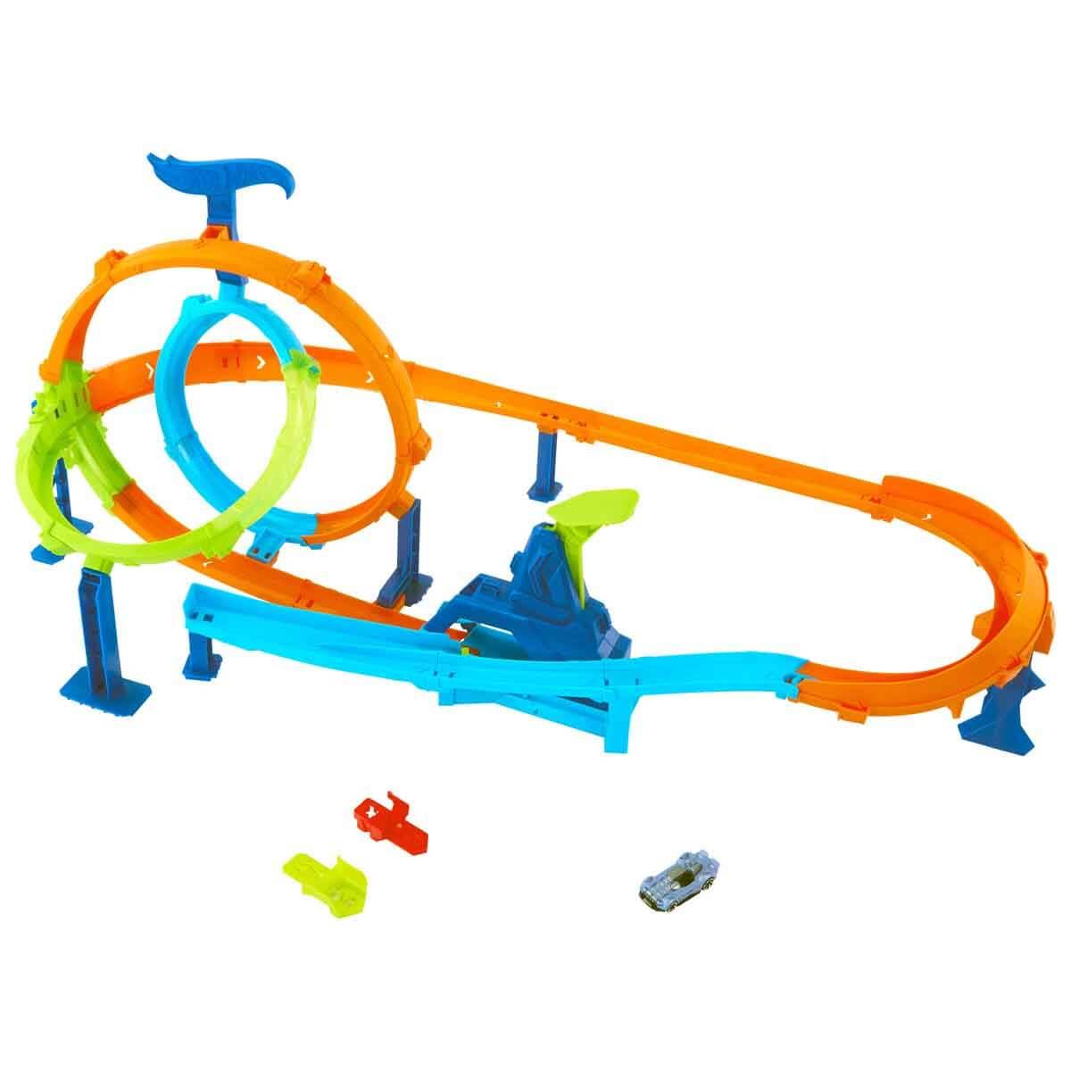 JHK73 HOT WHEELS HIZLI FIRLATMA KASIRGASI OYUN SETI