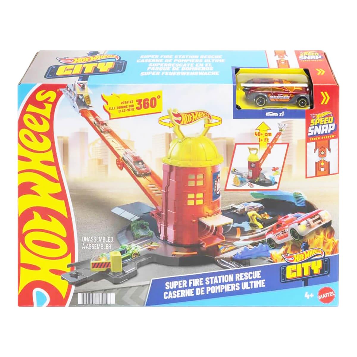 JHL95 HOT WHEELS CITY SUPER ITFAIYE ISTASYONU OYUN SETI