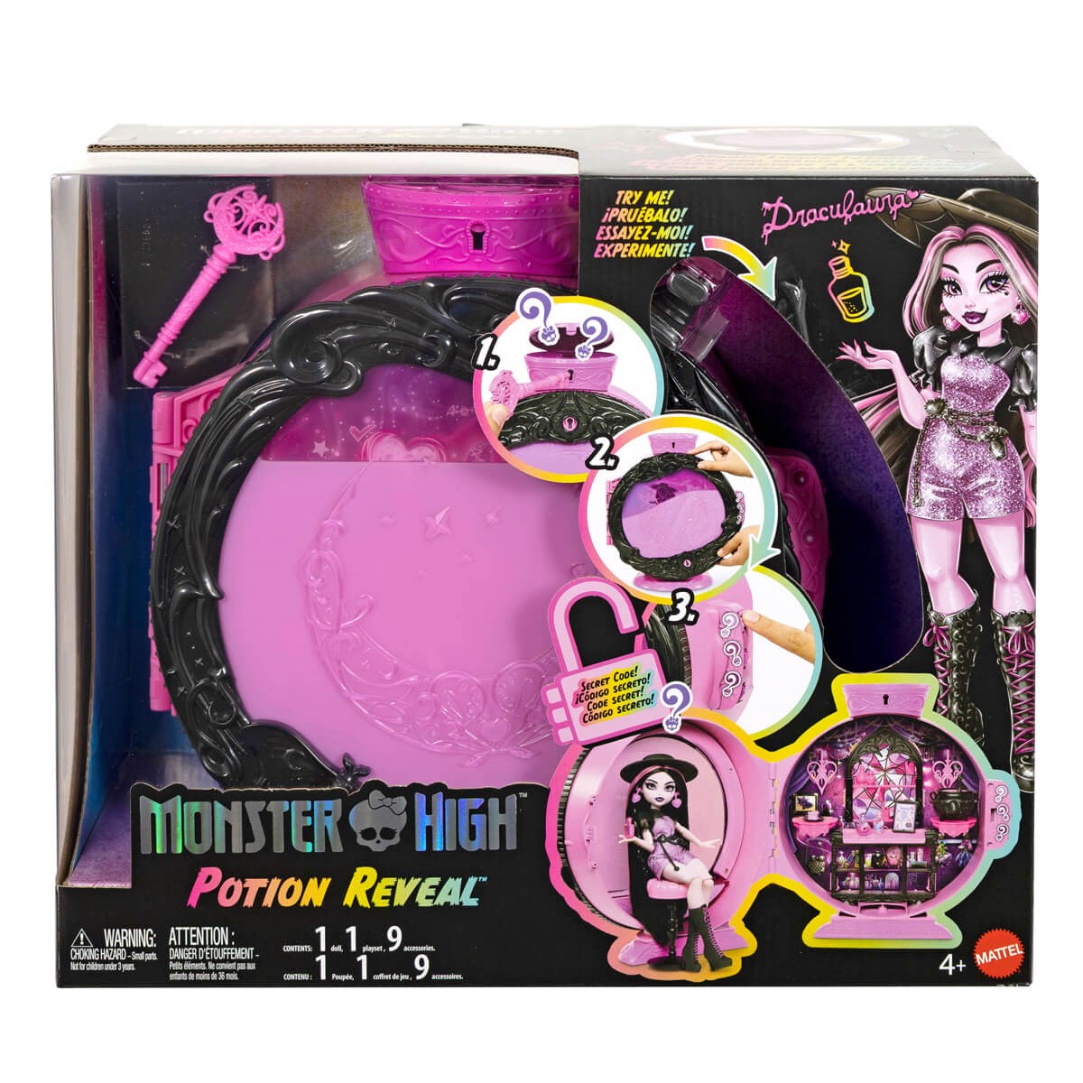 JKD76 MONSTER HIGH DRACULAURA'NIN SIHIRLI KURESI
