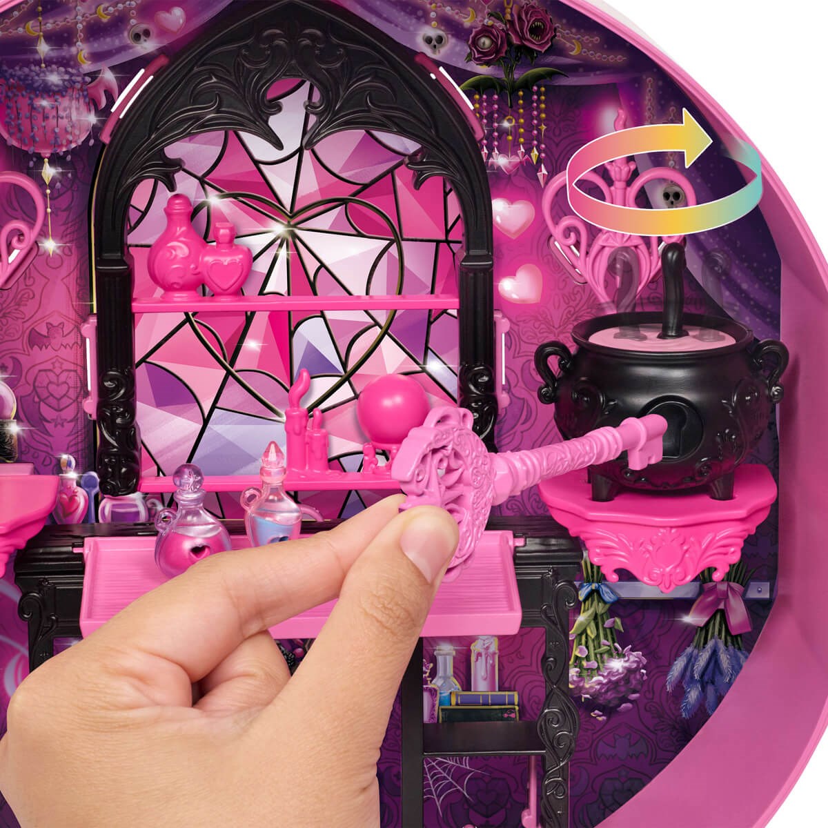 JKD76 MONSTER HIGH DRACULAURA'NIN SIHIRLI KURESI