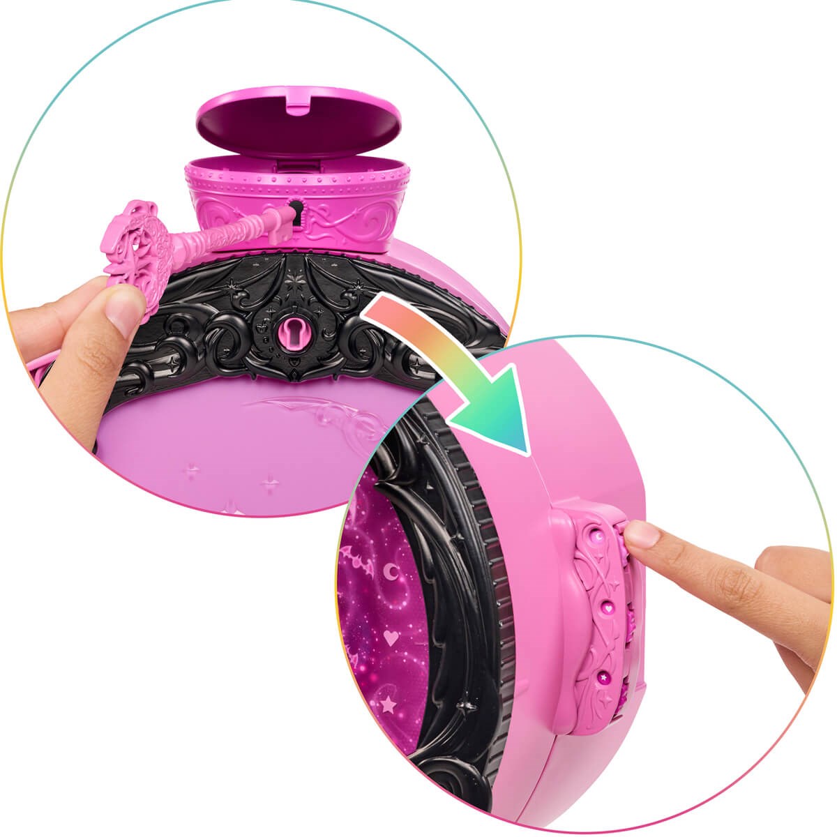 JKD76 MONSTER HIGH DRACULAURA'NIN SIHIRLI KURESI