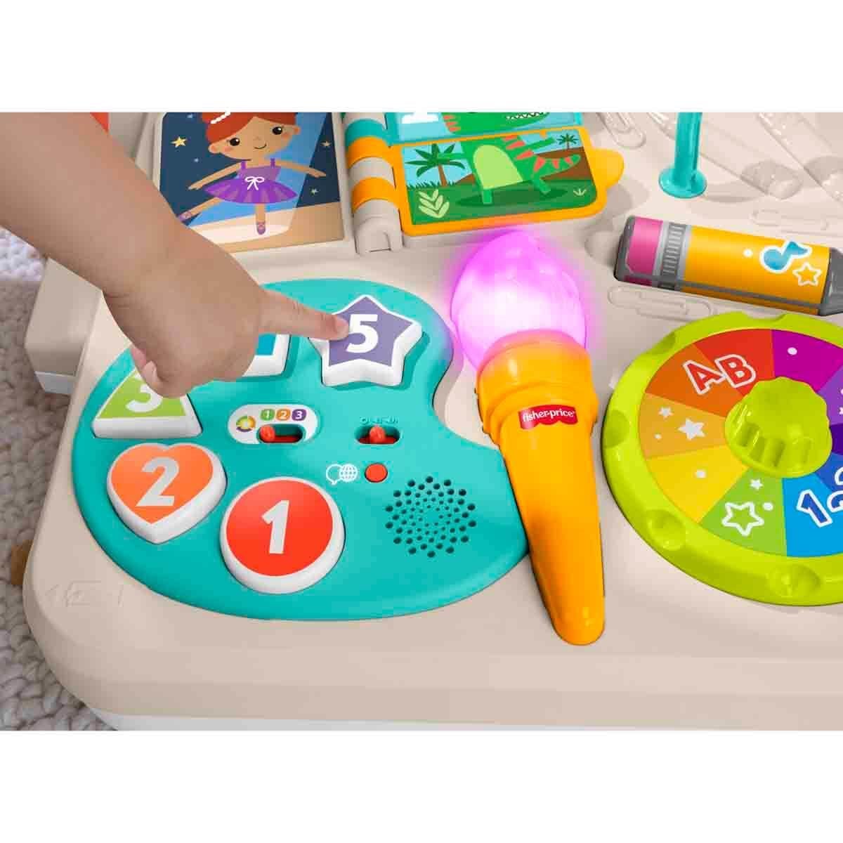 JLM96 FISHER PRICE EGLEN VE OGREN 4'U 1 ARADA AKTIVITE VE CIZIM MASASI