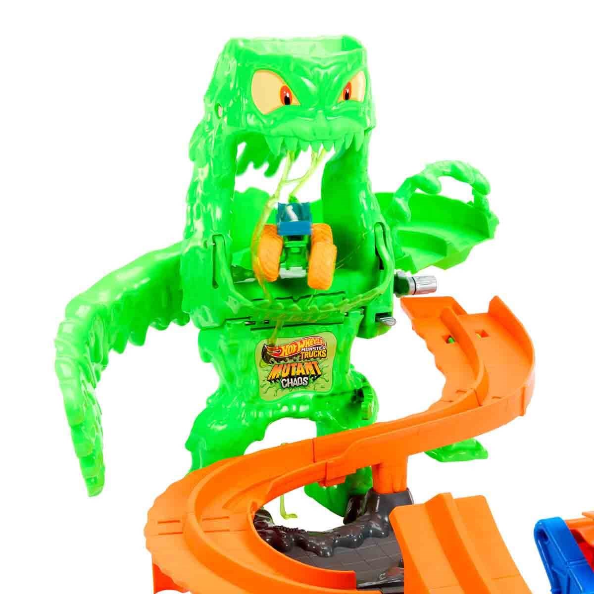 JMK90 HOT WHEELS MONSTER TRUCKS MUTANT KAOS SLIME DONGUSU OYUN SETI