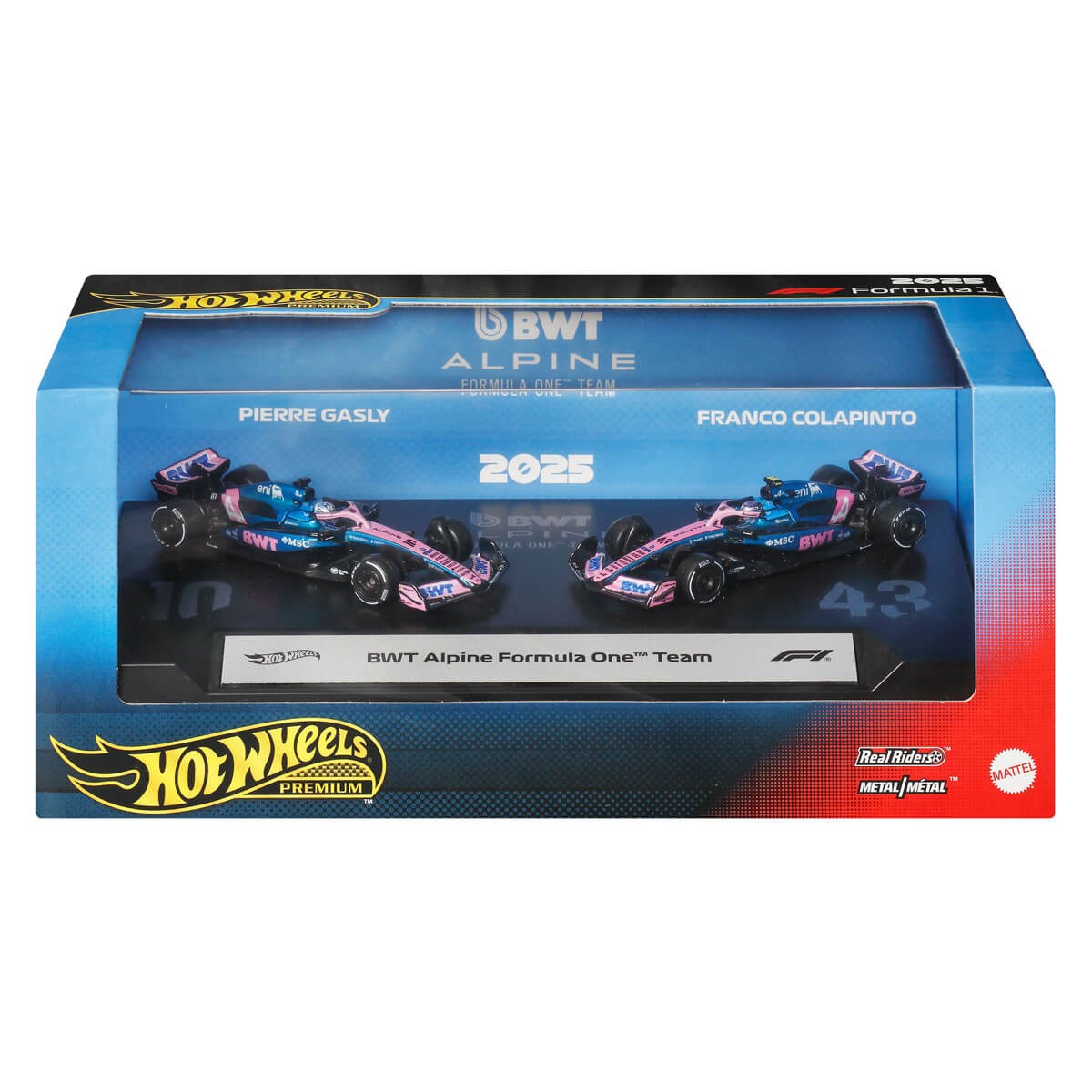 JMM89 HOT WHEELS 2'LI FORMULA 1 YARIS ARABA SETI