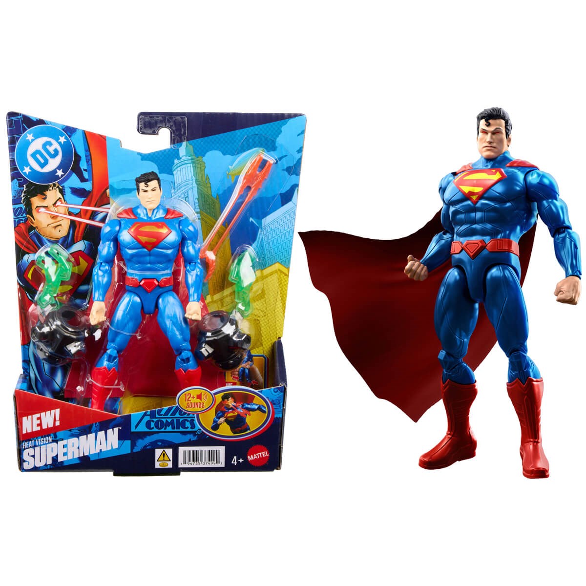 JMP85 DC ISI GORUSLU SUPERMAN AKSIYON FIGURU