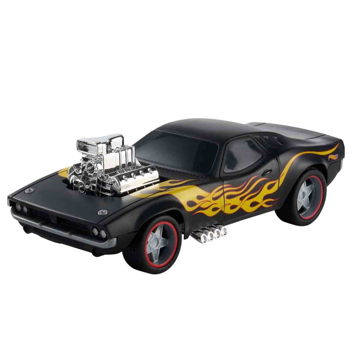 JNB89 HOT WHEELS UZAKTAN KUMANDALI 1:16 SIYAH RODGER DODGER
