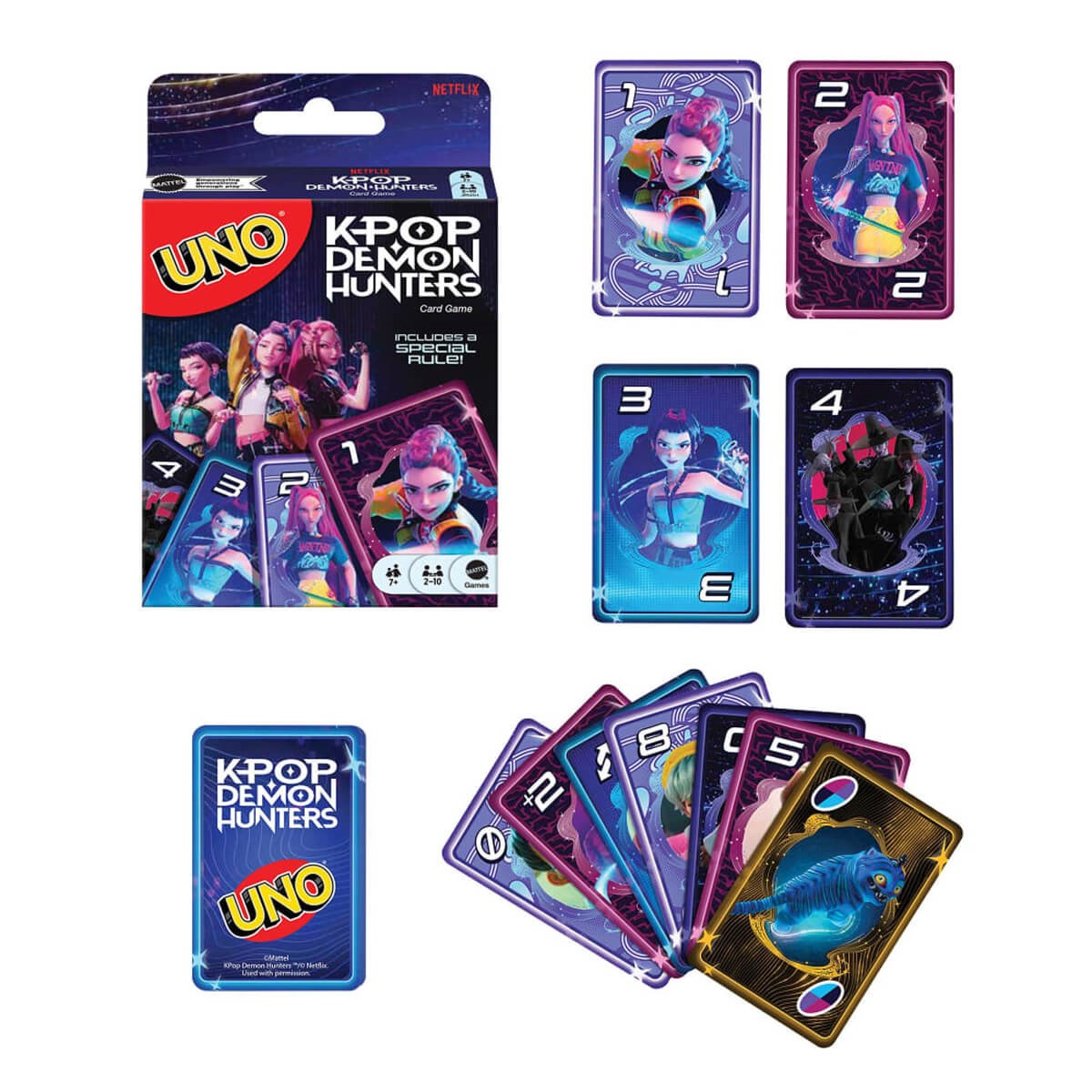 JRV01 UNO K-POP DEMON HUNTERS KARTLAR