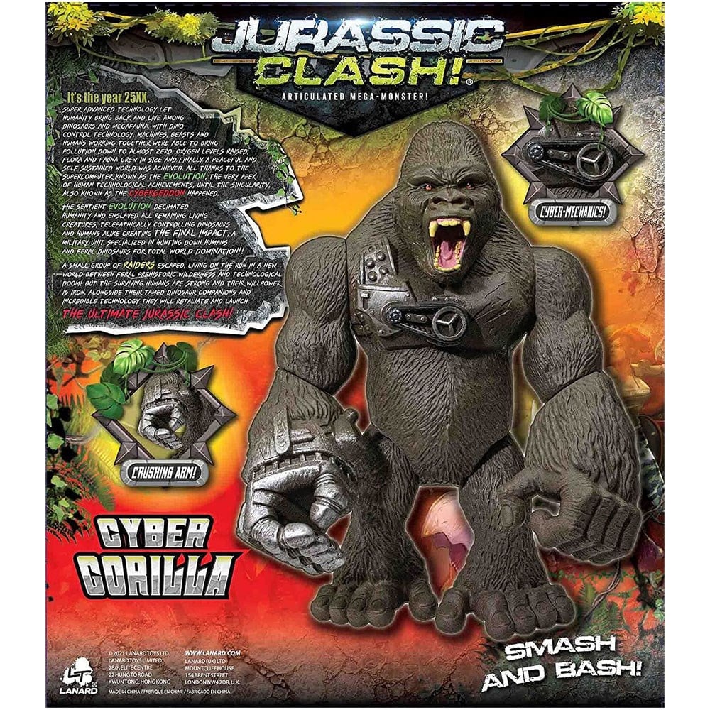 Jurassic Clash Cyber Gorilla 27 Cm 37108