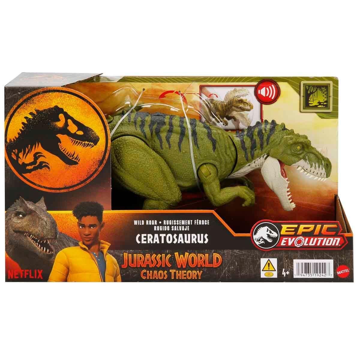 Jurassic World Wild Roar Kronosaurus Dinosaur Figure HLP14