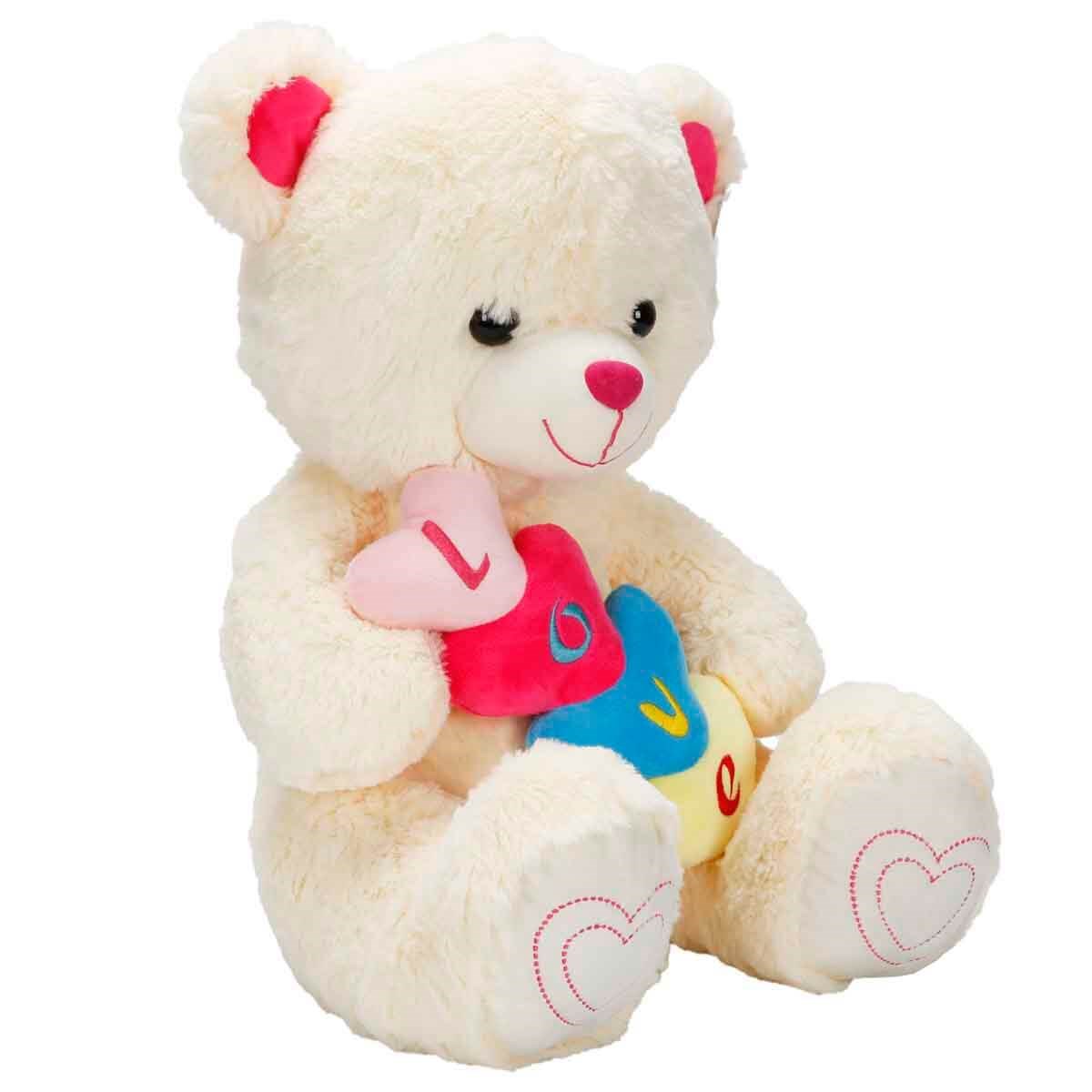 Kalpli Peluş Ayı 45 cm