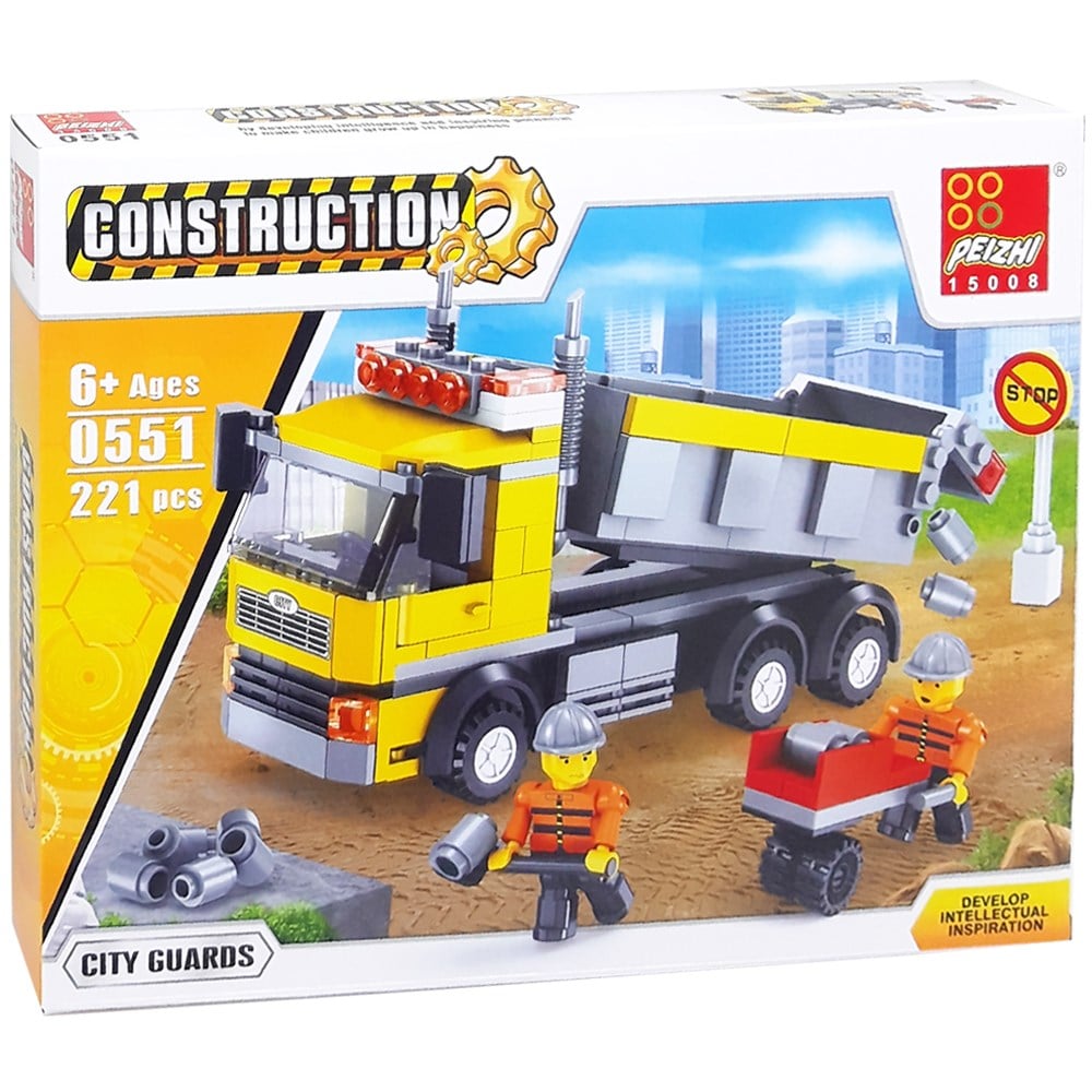 Kamyon Blok Seti 221 Parça 6+ 0551