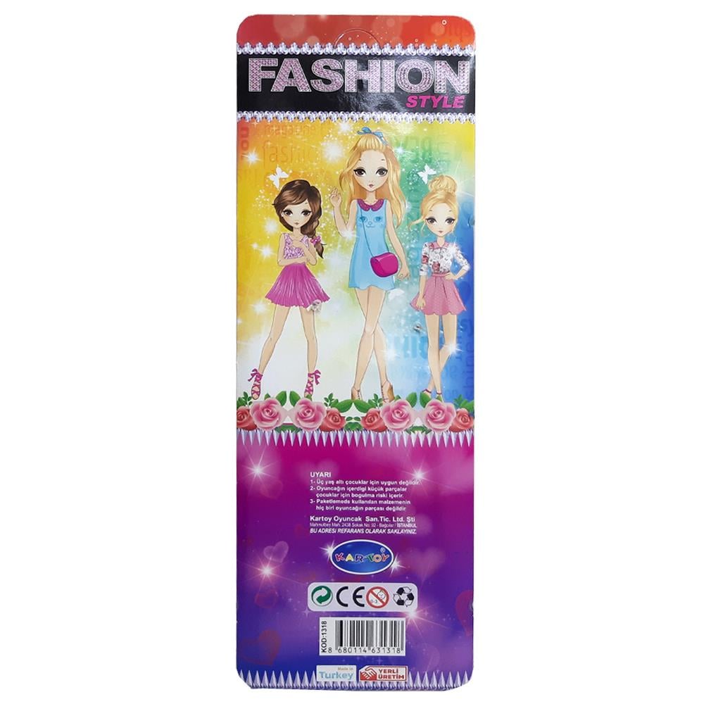Karakuş Oyuncak Fashion Bebek Figürü 1318