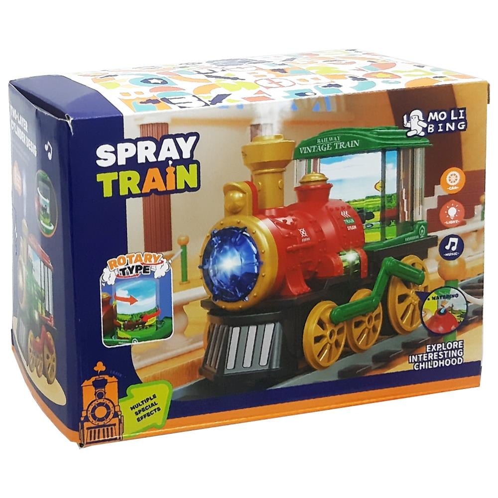 Karsan Oyuncak Pilli Işıklı Dumanlı Çılgın Lokomotif QB-34Y