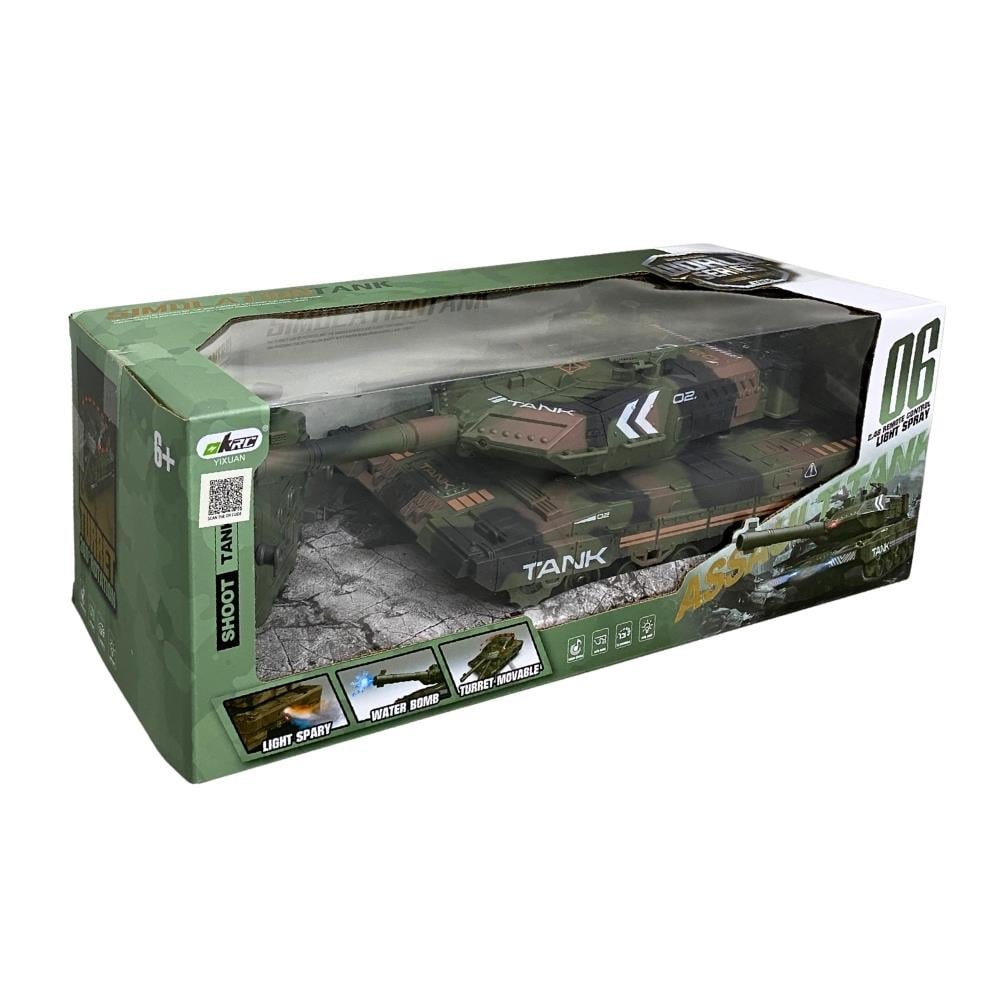 Karsan Oyuncak Uzaktan Kumandalı Şarjlı Duman Ve Su Topu Atan Büyük Boy Tank 680-6