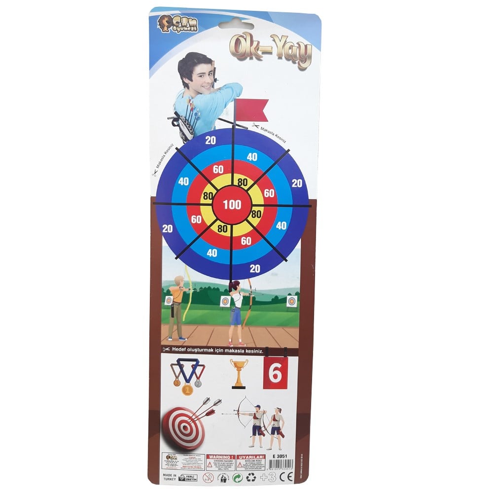 Kartela Ok Yay Set 37 Cm E3051