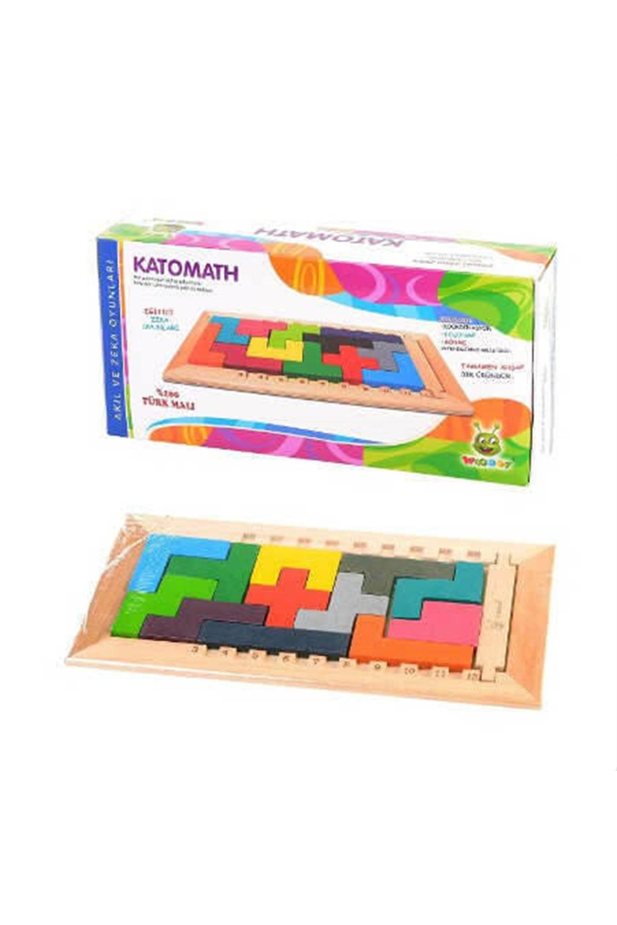 Katomath Ahşap Oyuncak Zeka Oyunu