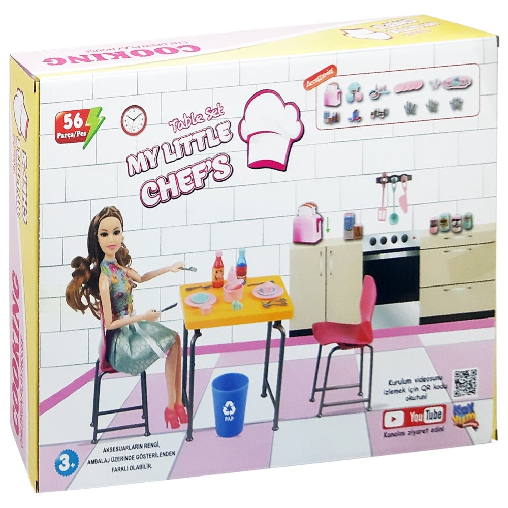 Kayyum Oyuncak My Little Chef Table Mutfak Seti 2020