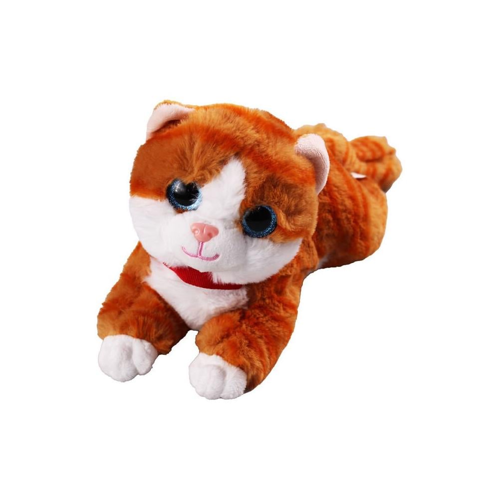 Kızılkaya Oyuncak Peluş Kedi Yatan Sesli 25 Cm KZL-2309034