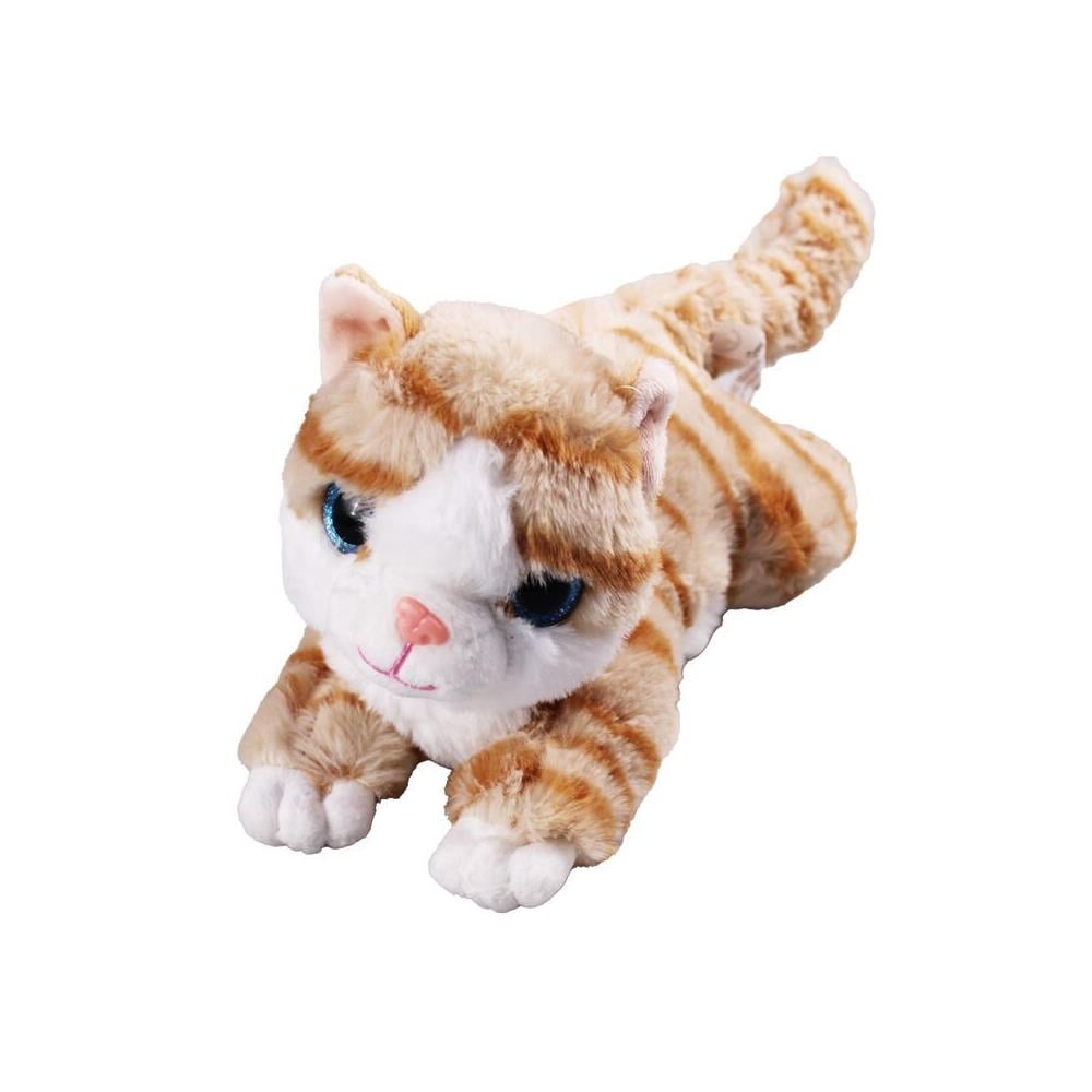Kızılkaya Oyuncak Peluş Kedi Yatan Sesli 25 Cm KZL-2309034