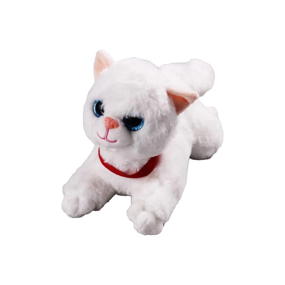 Kızılkaya Oyuncak Peluş Kedi Yatan Sesli 25 Cm KZL-2309034