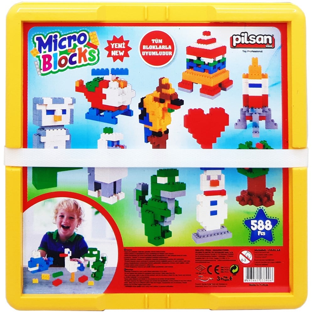 Klasik Mikro Bloklar Serisi 588 Parça 03492