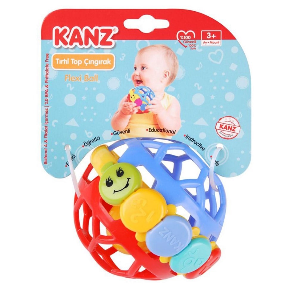 KNZ-30148 KANZ TIRTIL TOP CINGIRAKKNZ-30148 KANZ TIRTIL TOP CINGIRAK Fiyatı | Samatlı Toptan Oyuncak - B2B