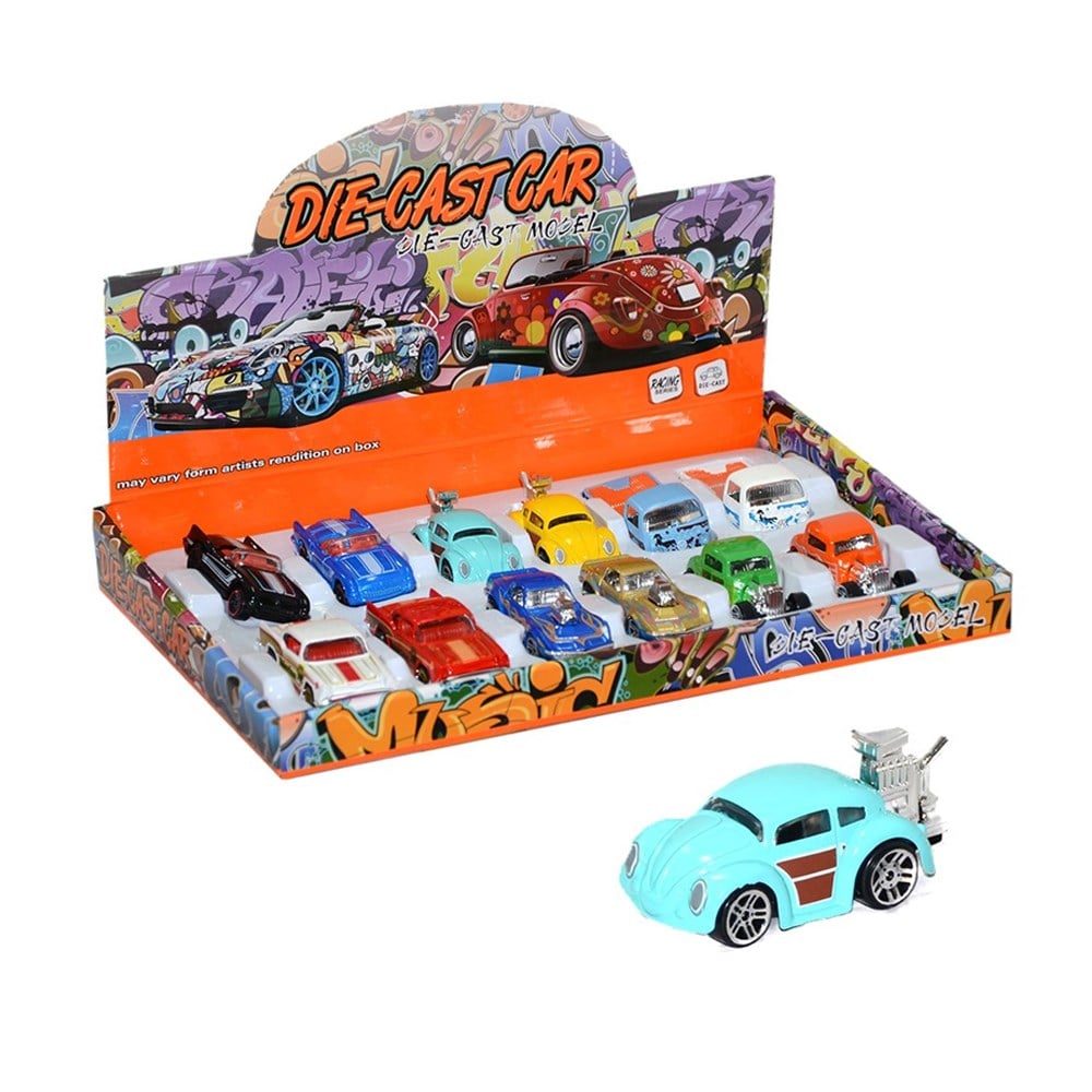 Kızılkaya Oyuncak Koleksiyon Minik Arabalar KZL-6664-12B Toptan