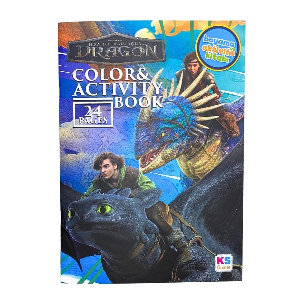 Ks Games Ejderhanı Nasıl Eğitirsin Boyama Ve Aktivite Kitabı 14706