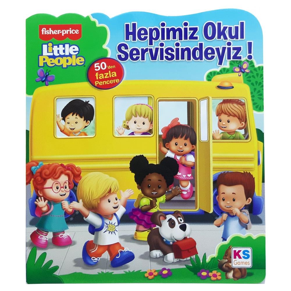 Ks Games Hepimiz Okul Servisindeyiz Flap Book FP13426