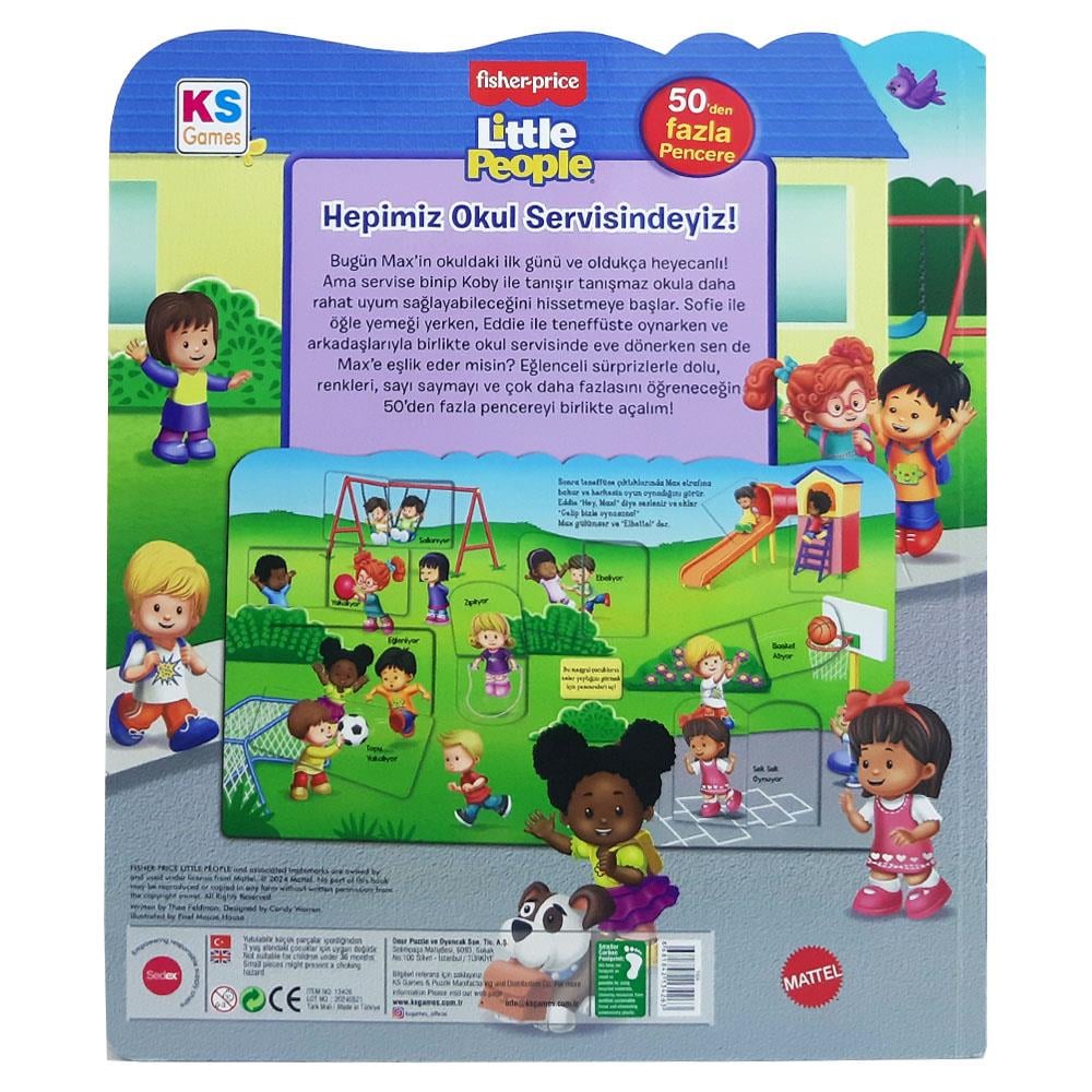 Ks Games Hepimiz Okul Servisindeyiz Flap Book FP13426