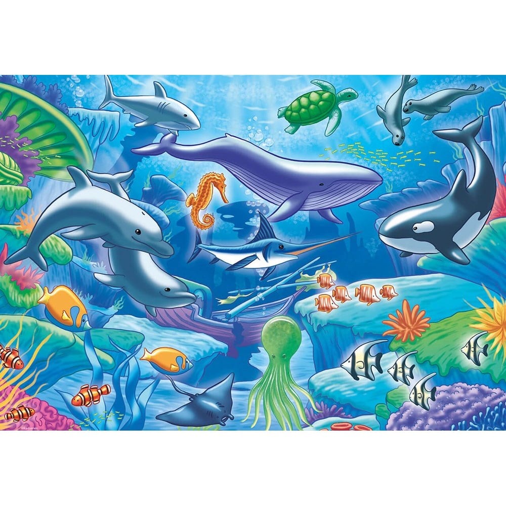 Ks Games Life In The Ocean 50 Parça Jumbo Boy Puzzle JP 31013