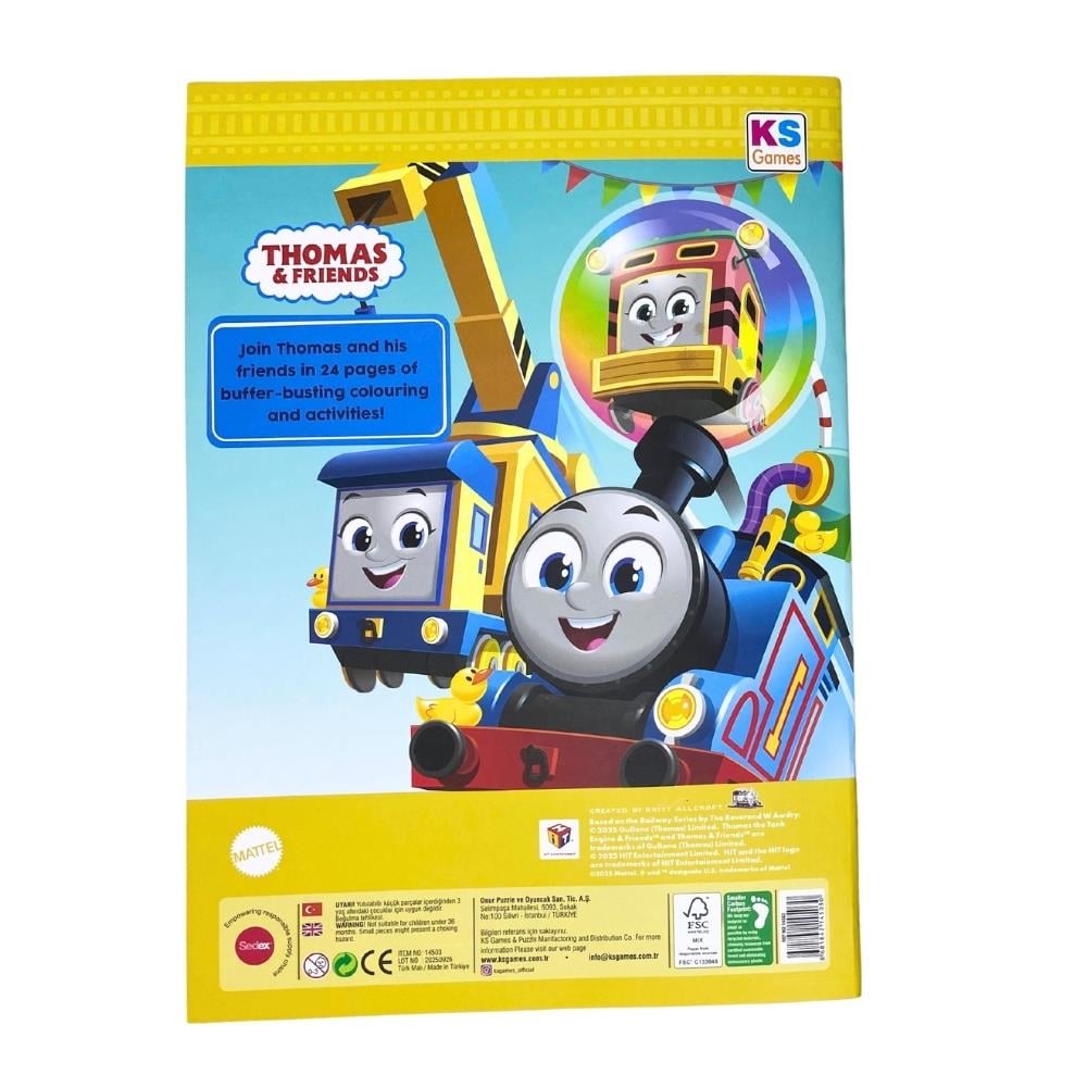 Ks Games Thomas & Friends Boyama Ve Aktivite Kitabı 14503