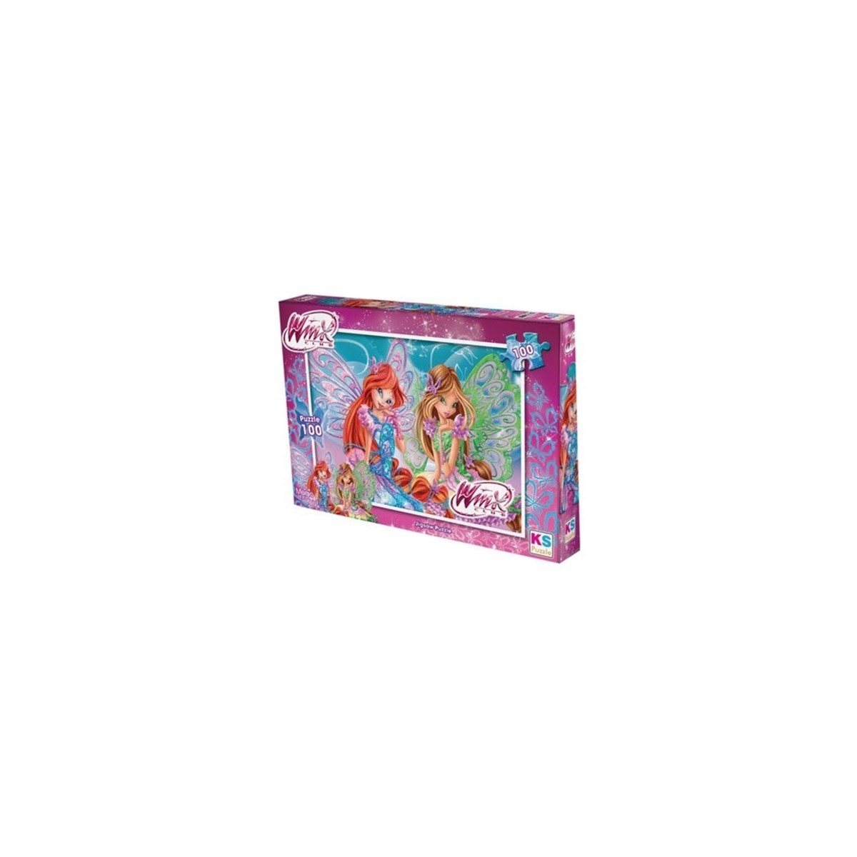 Ks Games Winx 100 Parça Jigsaw Puzzle