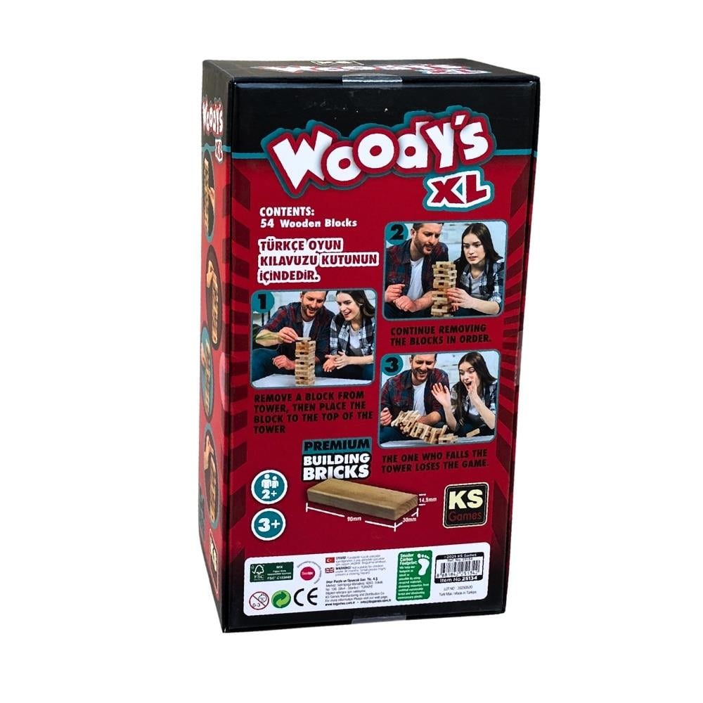 Ks Games Woodys Xl Kutu Oyunu 25134