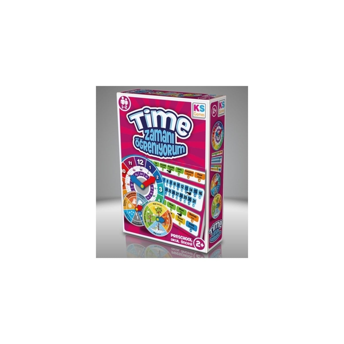 KS Games Zamanı Öğreniyorum Çocuk Puzzle
