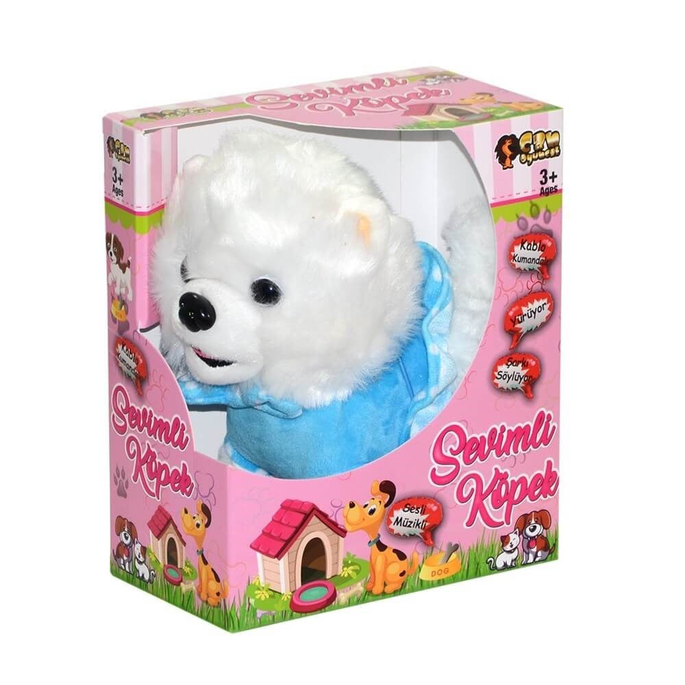 Kumandalı Sevimli Peluş Köpek