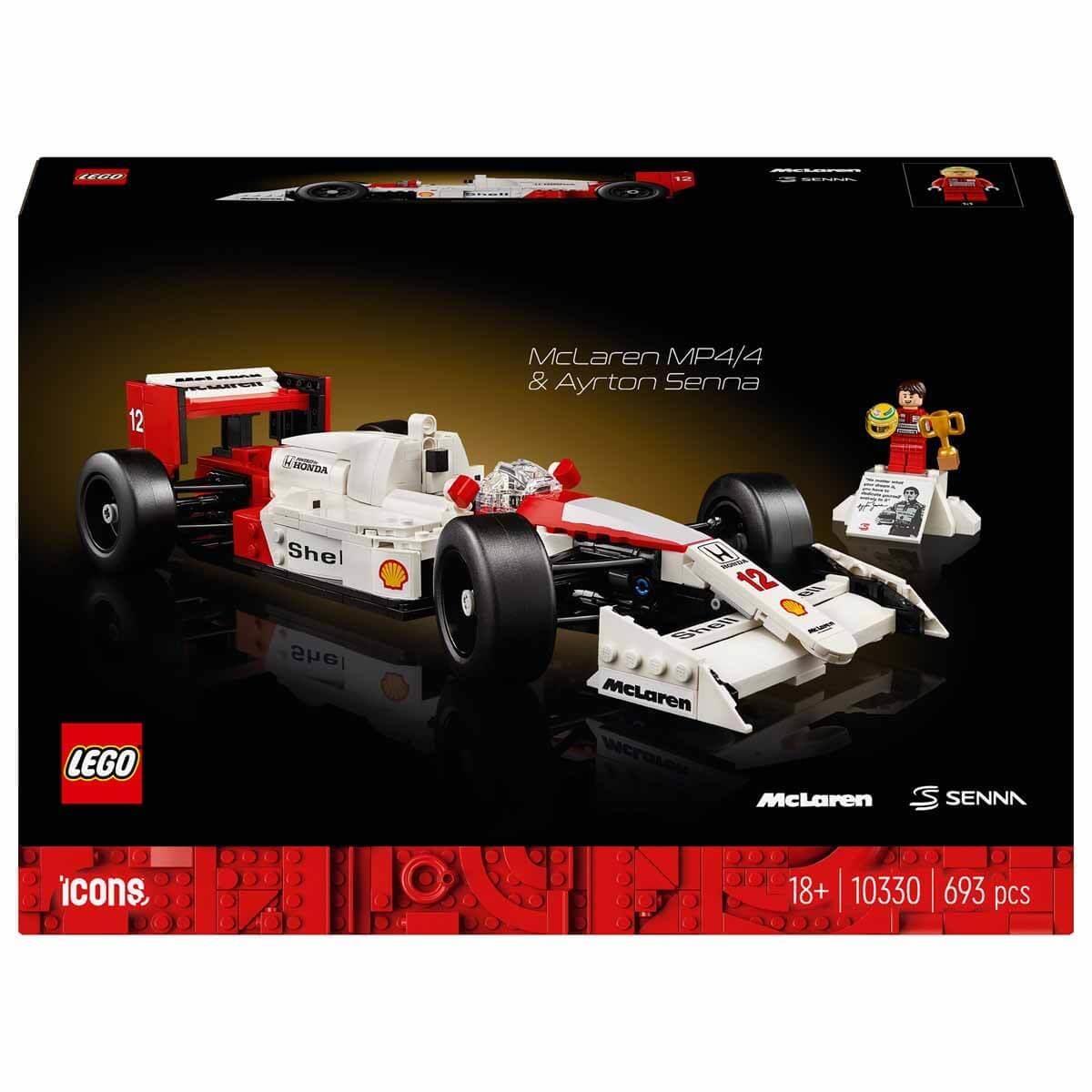 LAD10330 MCLAREN MP4/4 & AYRTON SENNA