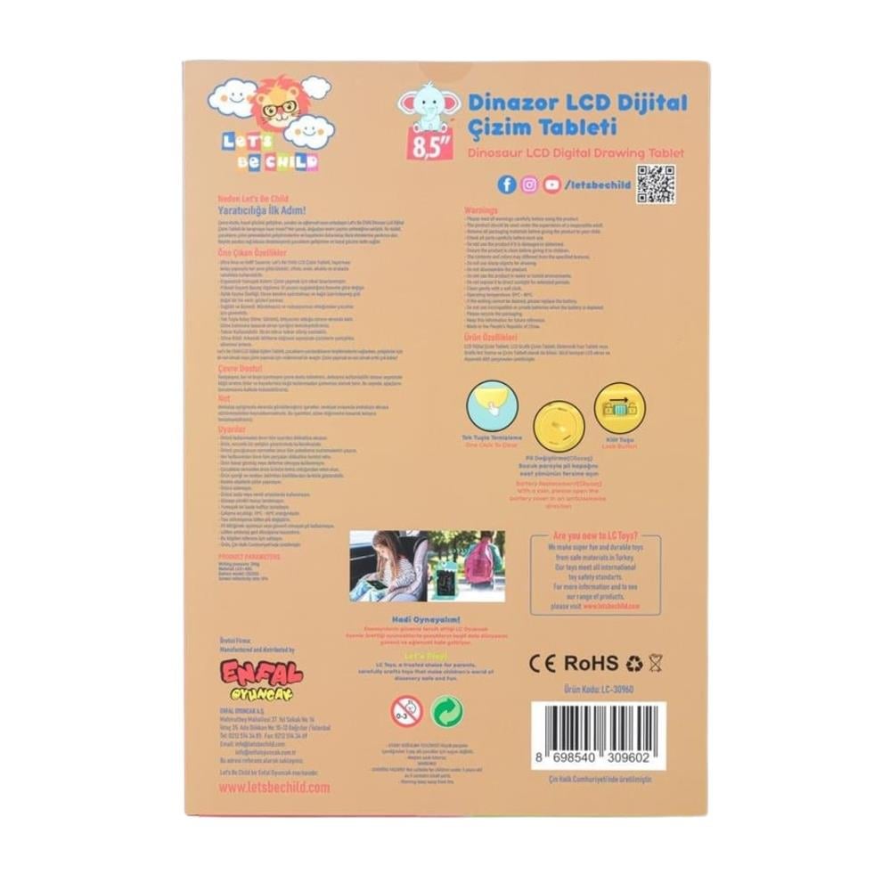 LC-30960 LC DINAZOR CIZIM TABLETI 8,5 INC