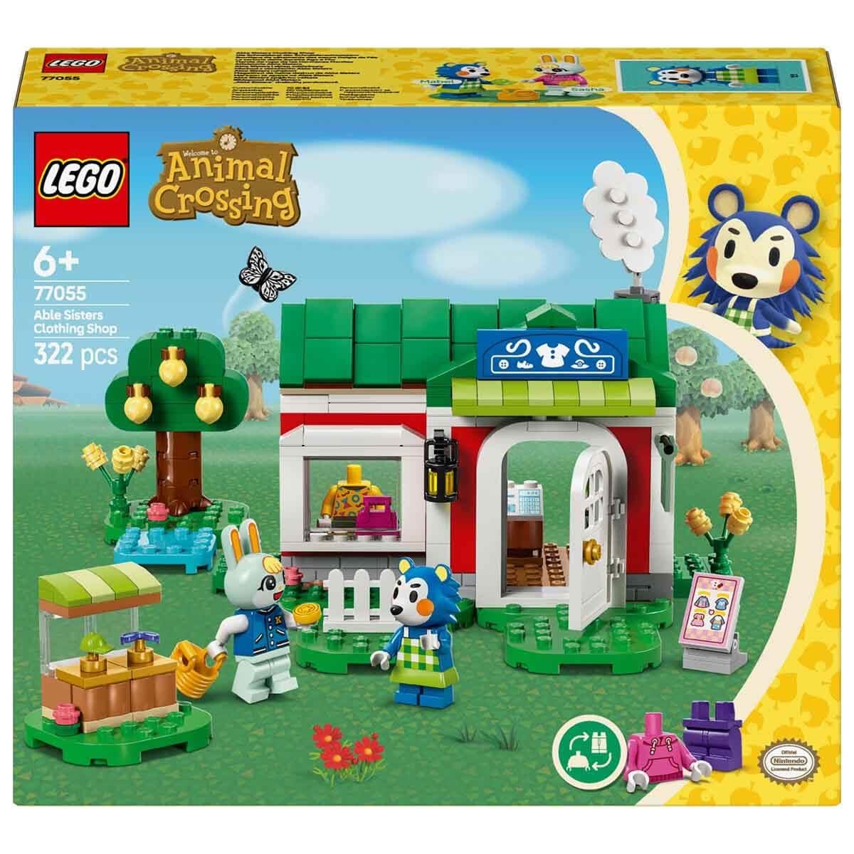 Lego Animal Crossing Able Sisters Giyim Mağazası 77055 322 Parça