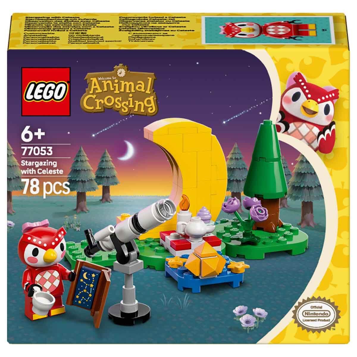 Lego Animal Crossing Celeste ile Yıldız Gözlemleme 77053 78 Parça