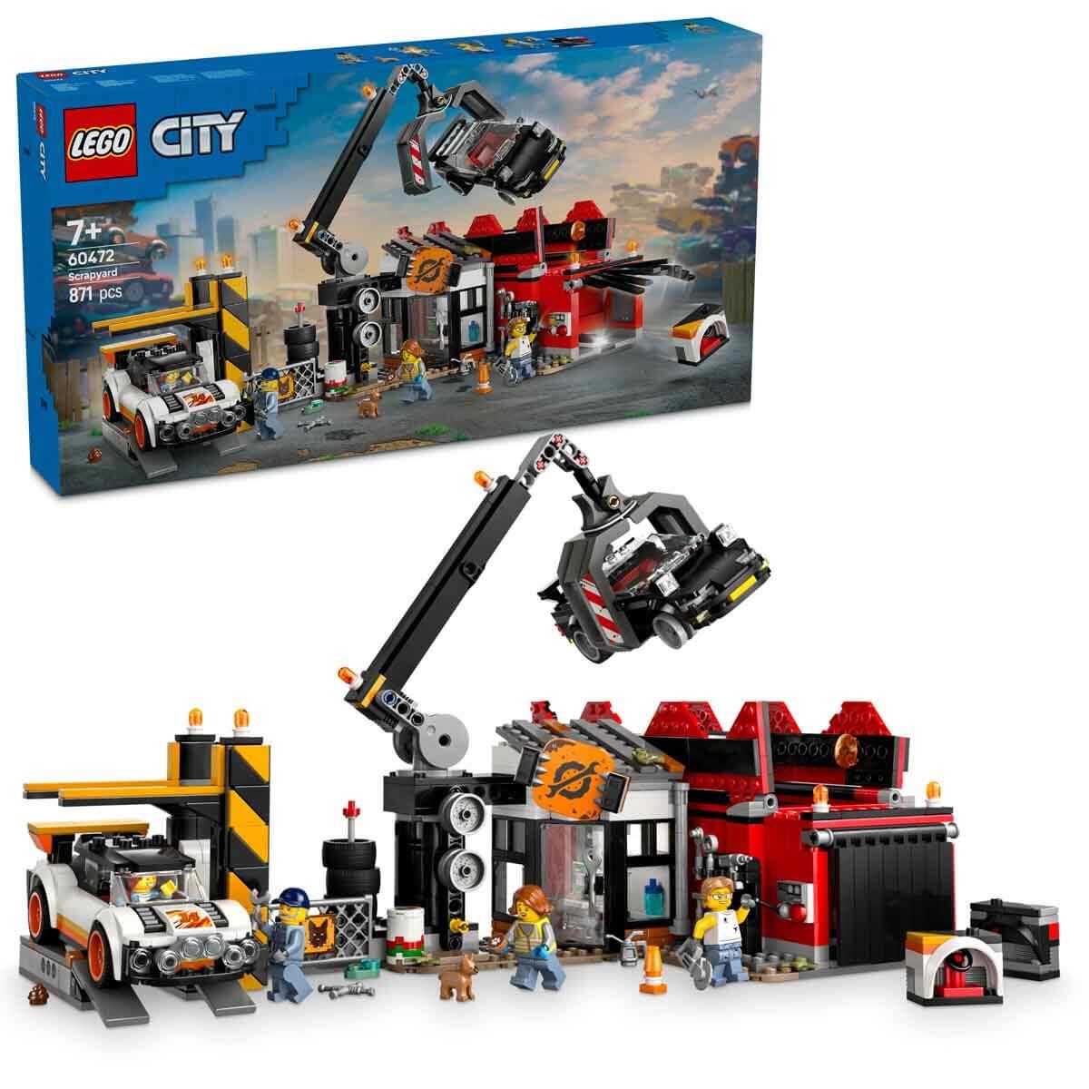Lego City Hurdalık ve Arabalar 60472