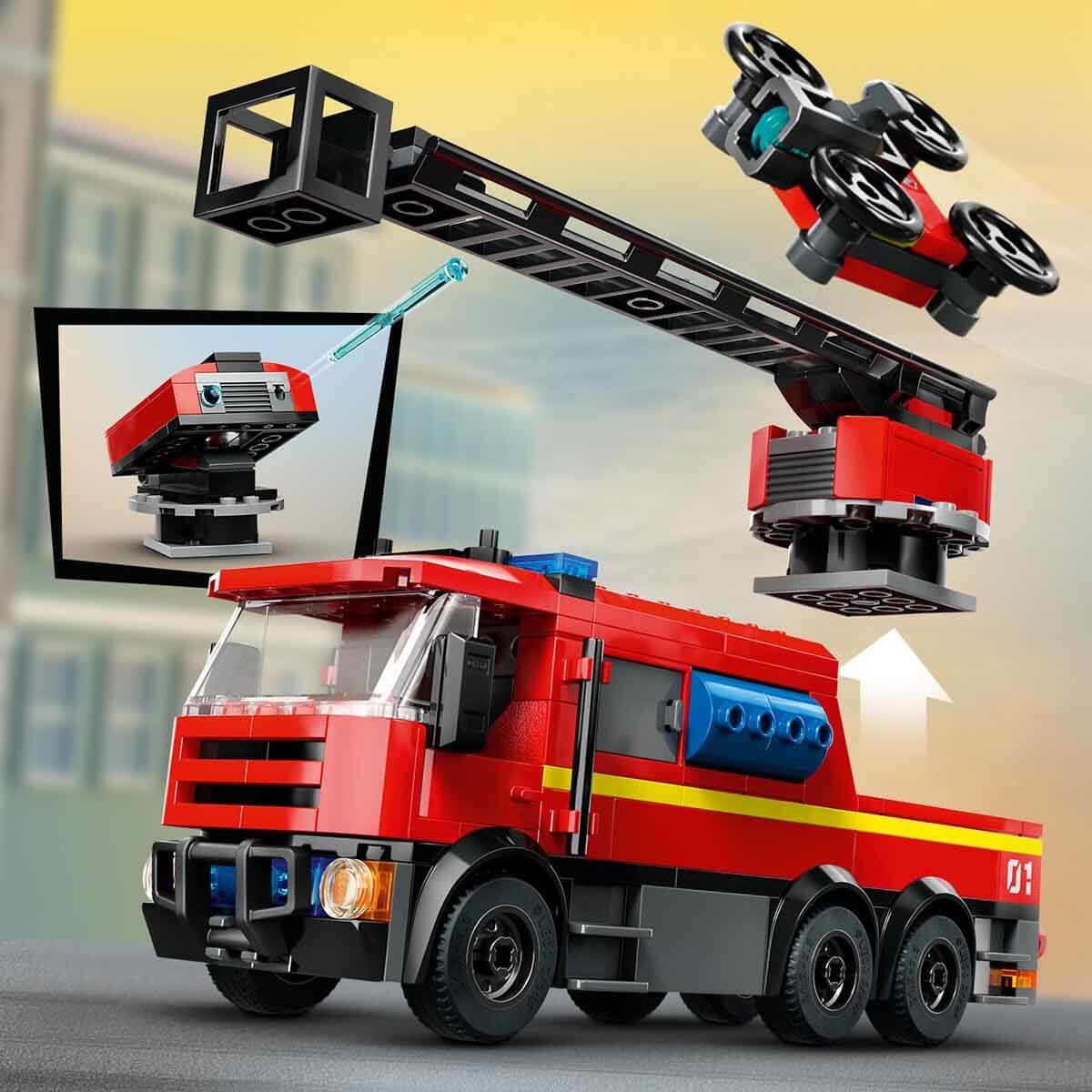 Lego City İtfaiye Kamyonlu İtfaiye Merkezi 60414 843 Parça