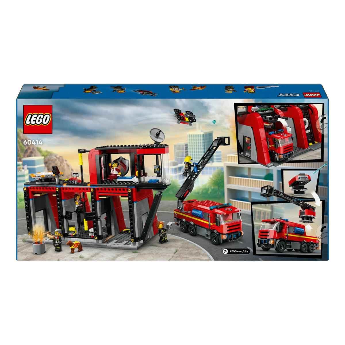 Lego City İtfaiye Kamyonlu İtfaiye Merkezi 60414 843 Parça